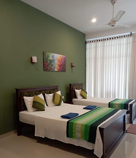 Deluxe triple room with terrace